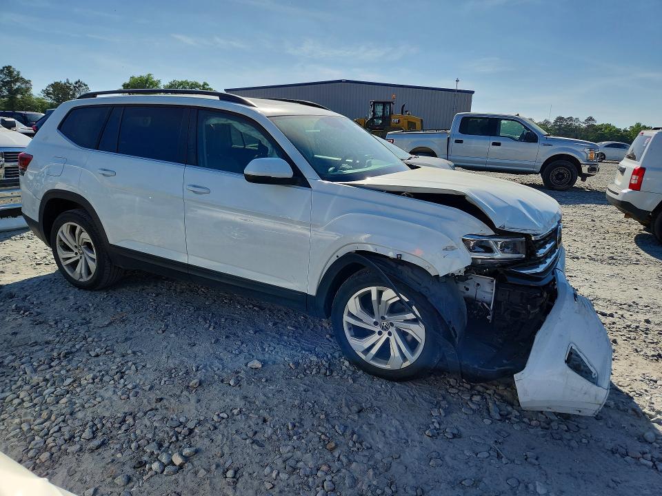 49971196 :رقم المزاد ، 1V2JR2CA5MC537332 vin ، 2021 Volkswagen Atlas مزاد بيع