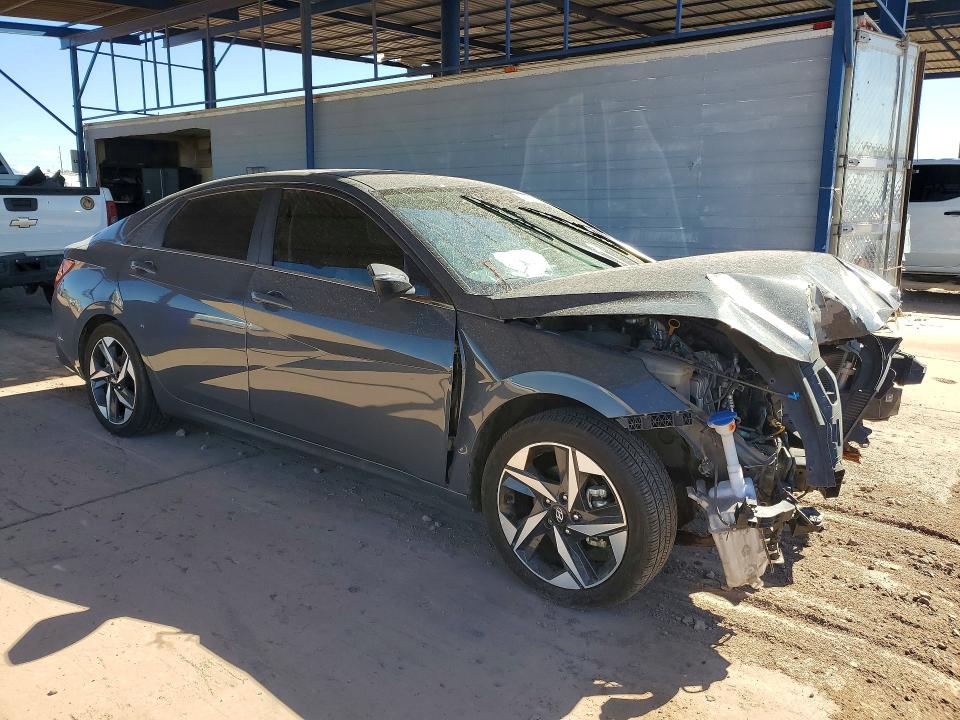 2023 Hyundai Elantra Hybrid მანქანა იყიდება აუქციონზე, vin: KMHLN4AJ7PU087343, აუქციონის ნომერი: 49051456