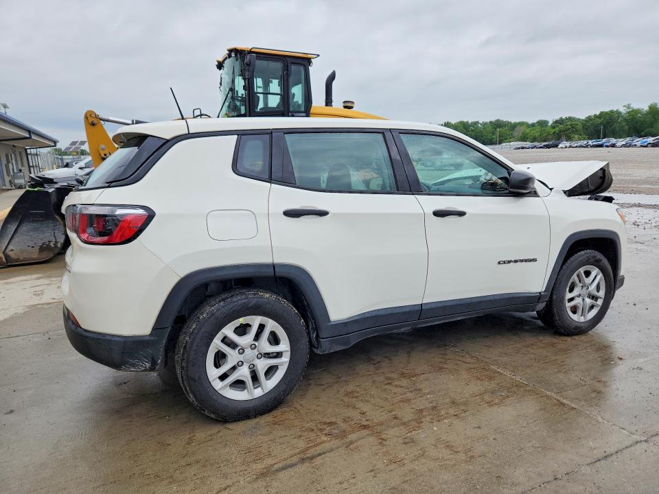Продажа на аукционе авто 2019 Jeep Compass, vin: 3C4NJCAB3KT856208, номер лота: 50781476