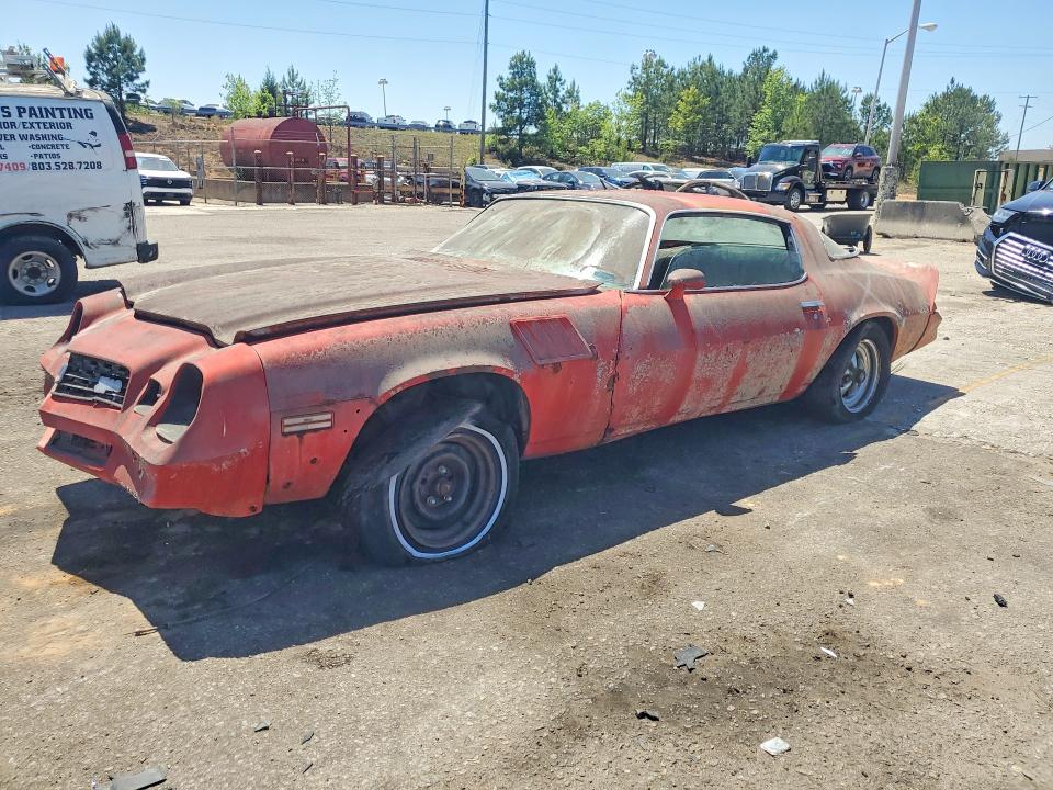 1979 Chev Camaro მანქანა იყიდება აუქციონზე, vin: 1Q87L9L503243, აუქციონის ნომერი: 50614756