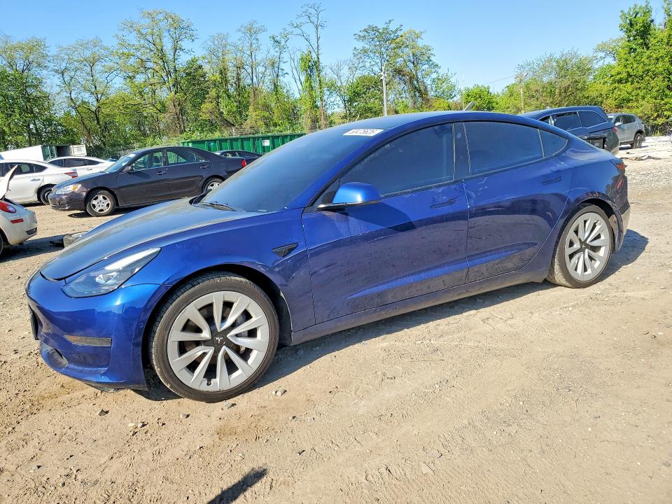 Продажа на аукционе авто 2022 Tesla Model 3, vin: 5YJ3E1EAXNF190842, номер лота: 50475626