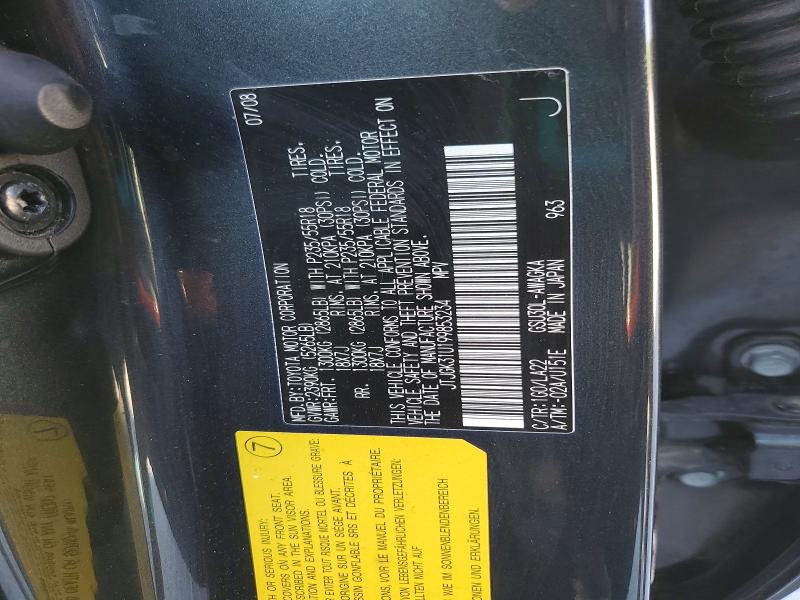 Aukcja sprzedaży 2009 Lexus Rx, vin: JTJGK31U199853234, numer aukcji: 49844806