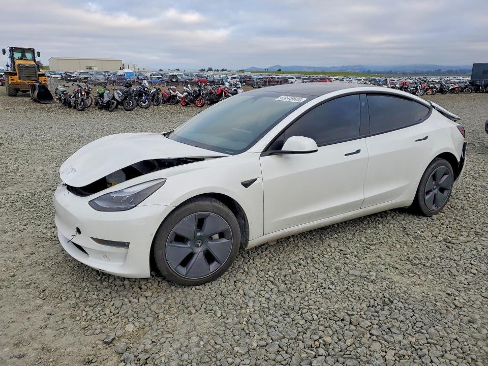 Aukcja sprzedaży 2022 Tesla Model 3, vin: 5YJ3E1EB0NF222190, numer aukcji: 48645586