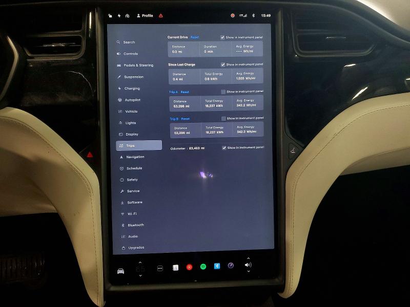 Продажа на аукционе авто 2018 Tesla Model X, vin: 5YJXCDE25JF110956, номер лота: 49654826