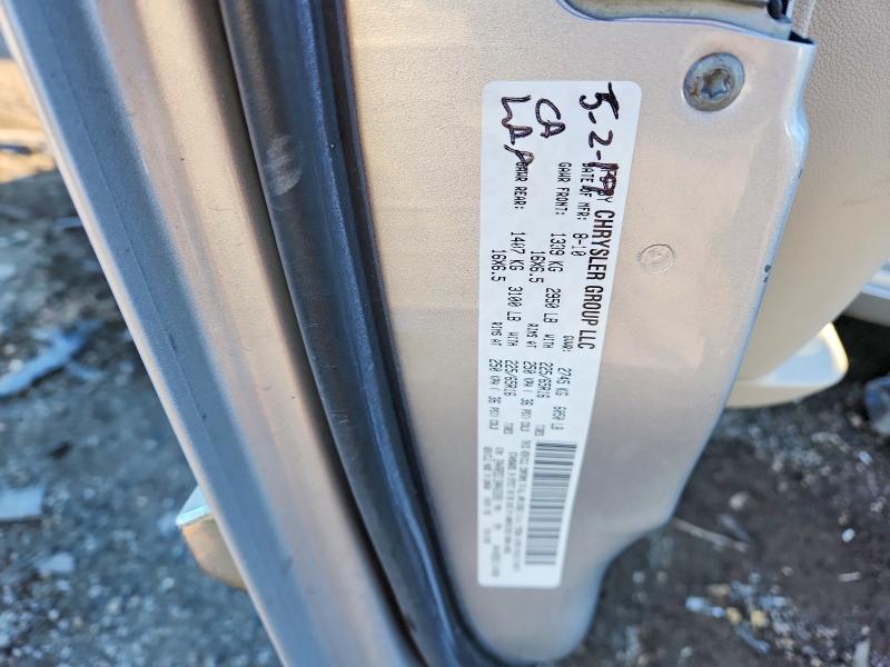 Продаж на аукціоні авто 2010 Chrysler Town & Country, vin: 2A4RR5D13AR423203, номер лоту: 49171386
