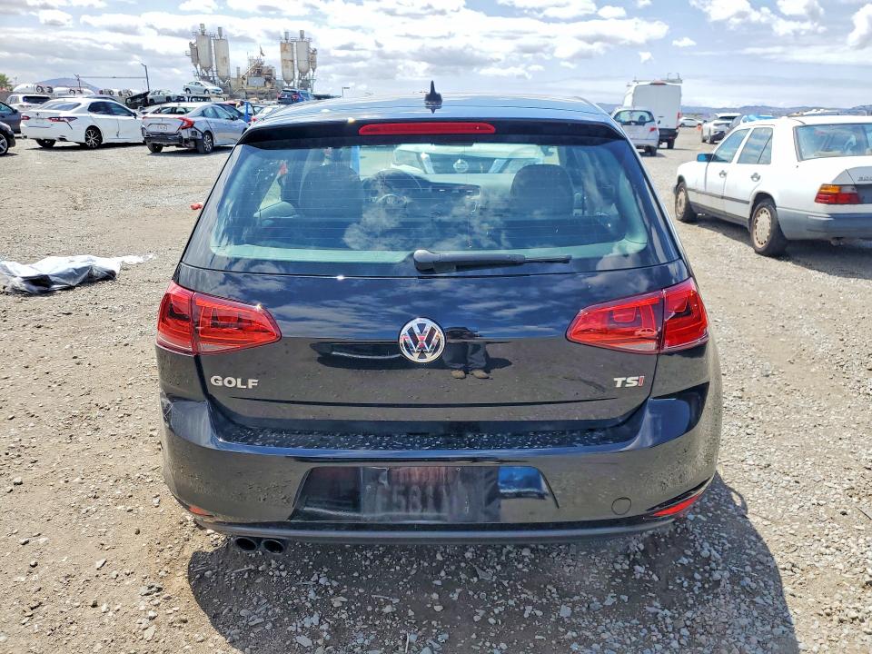 2017 Volkswagen Golf მანქანა იყიდება აუქციონზე, vin: 3VW217AU2HM008526, აუქციონის ნომერი: 51304746