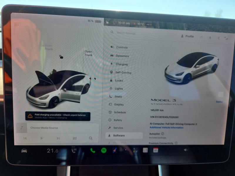 Продаж на аукціоні авто 2020 Tesla Model 3, vin: 5YJ3E1EA5LF529391, номер лоту: 51252256