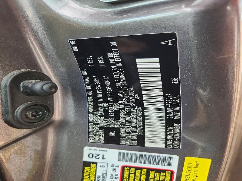 Aukcja sprzedaży 2017 Toyota Sienna, vin: 5TDYZ3DC9HS769197, numer aukcji: 47562936