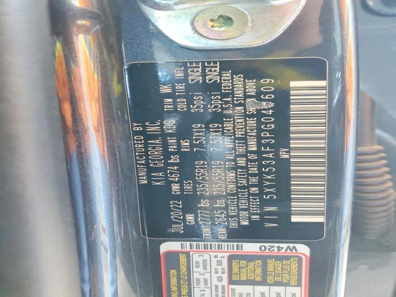 Aukcja sprzedaży 2023 Kia Sportage, vin: 5XYK53AF3PG044609, numer aukcji: 50364266