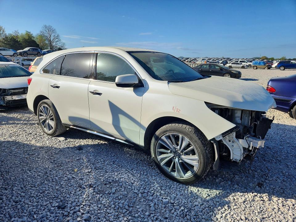 Продаж на аукціоні авто 2017 Acura Mdx, vin: 5FRYD4H54HB021833, номер лоту: 48249626