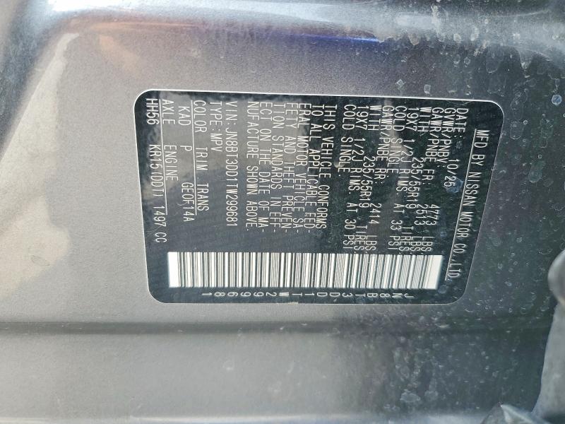 49736476 :رقم المزاد ، JN8BT3DD1TW299681 vin ، 2026 Nissan Rogue مزاد بيع