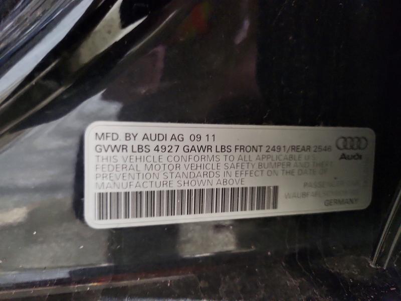 Продаж на аукціоні авто 2012 Audi A4, vin: WAUBFAFL5CN009103, номер лоту: 49561026
