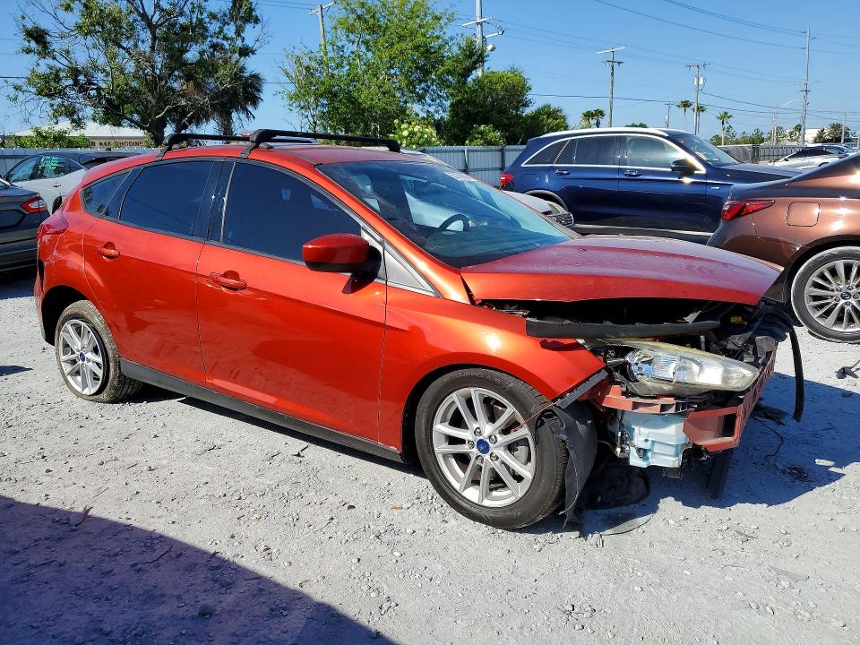 2018 Ford Focus მანქანა იყიდება აუქციონზე, vin: 1FADP3K2XJL308313, აუქციონის ნომერი: 50139866