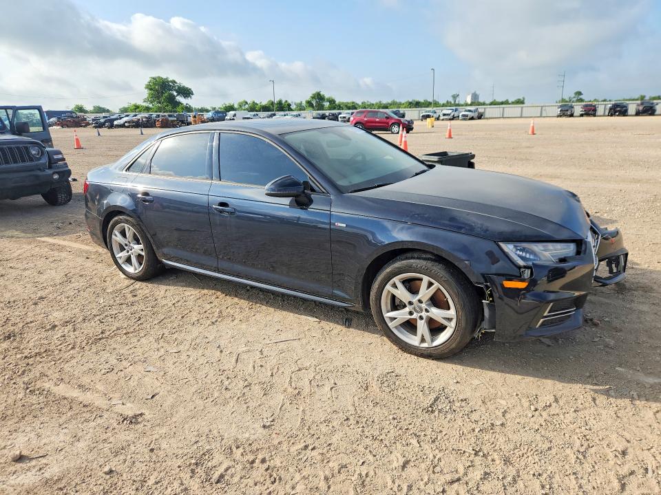 2018 Audi A4 მანქანა იყიდება აუქციონზე, vin: WAUKMAF49JA067590, აუქციონის ნომერი: 47809076