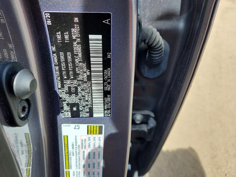 Aukcja sprzedaży 2020 Lexus Rx, vin: 2T2HZMDA4LC257462, numer aukcji: 50360926