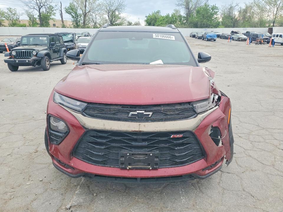 2022 Chevrolet Trailblazer მანქანა იყიდება აუქციონზე, vin: KL79MTSL5NB137433, აუქციონის ნომერი: 50106666