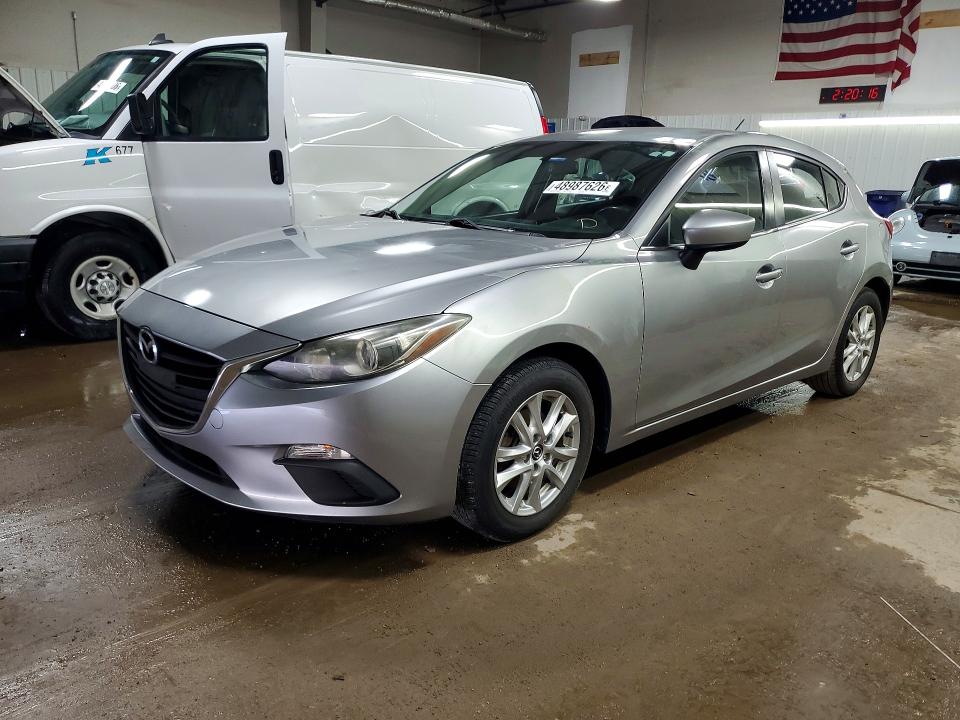 48987626 :رقم المزاد ، JM1BM1L79E1113152 vin ، 2014 Mazda 3 مزاد بيع
