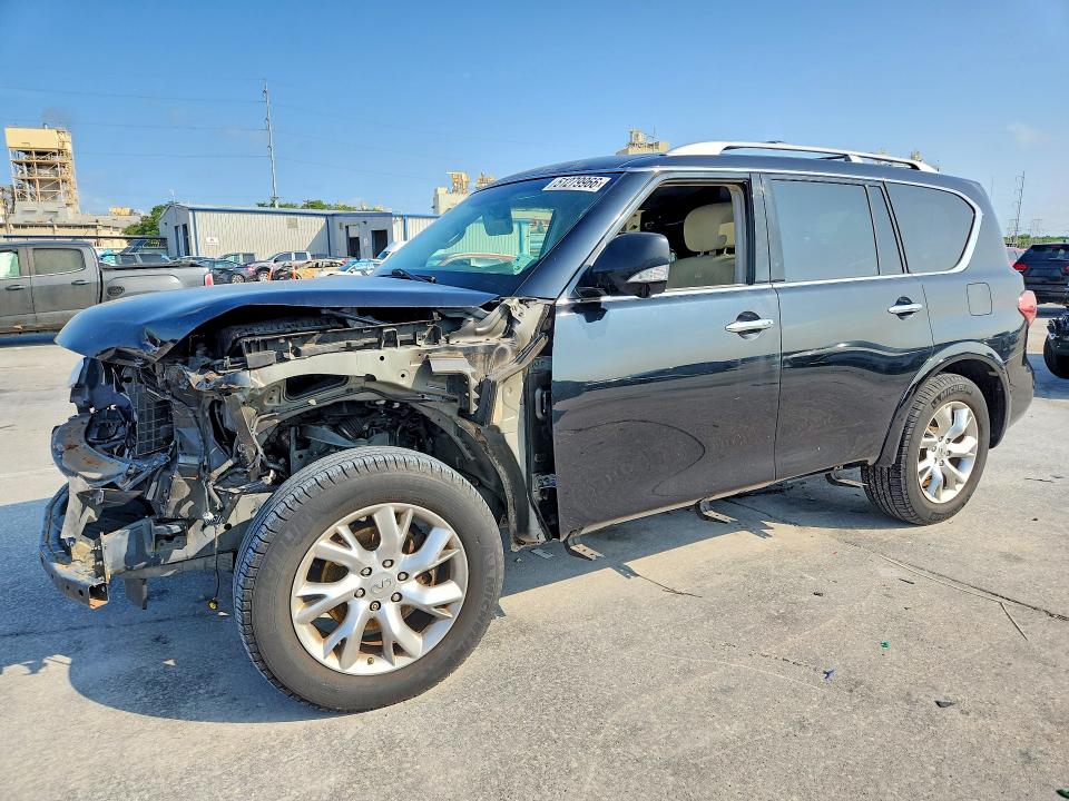 51279966 :رقم المزاد ، JN8AZ2NF6D9550196 vin ، 2013 Infiniti Qx56 مزاد بيع