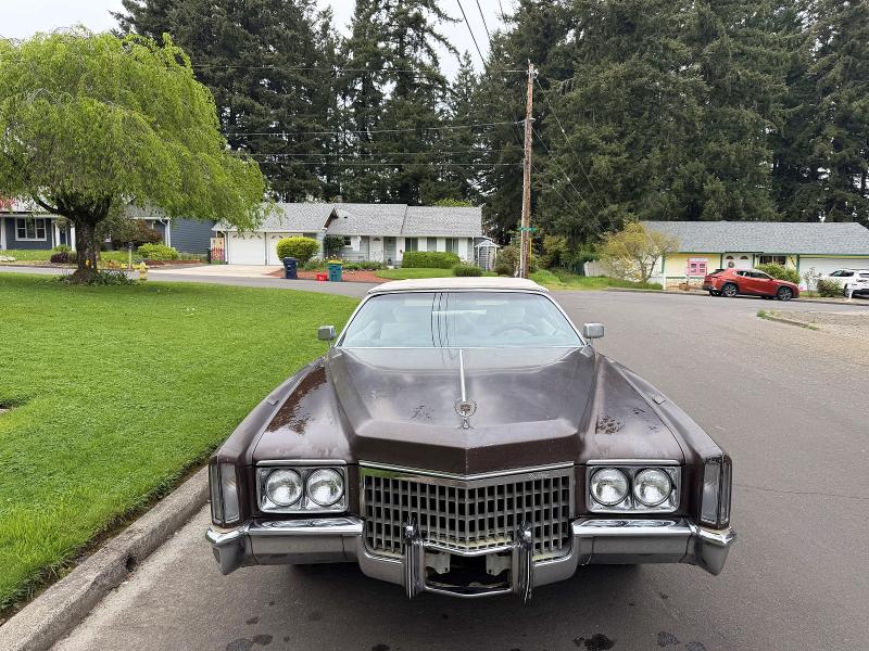 50193626 :رقم المزاد ، 6L67S2Q411143 vin ، 1972 Cadillac Eldorado مزاد بيع