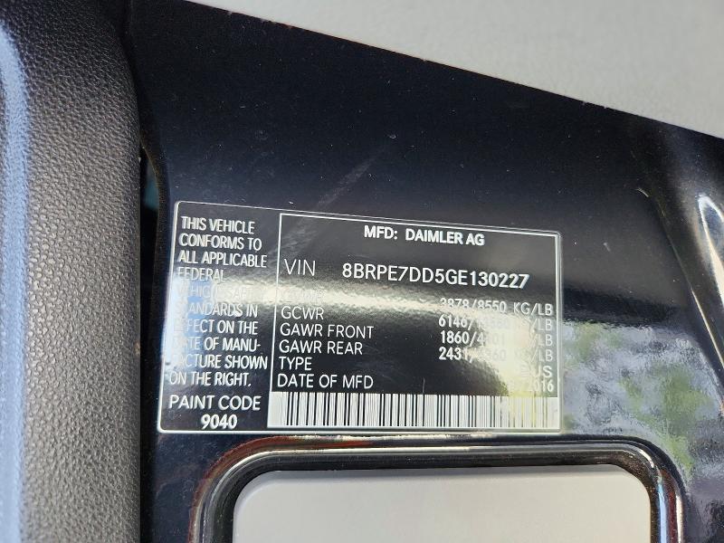 Продажа на аукционе авто 2016 Mercedes-benz Sprinter, vin: 8BRPE7DD5GE130227, номер лота: 49993486