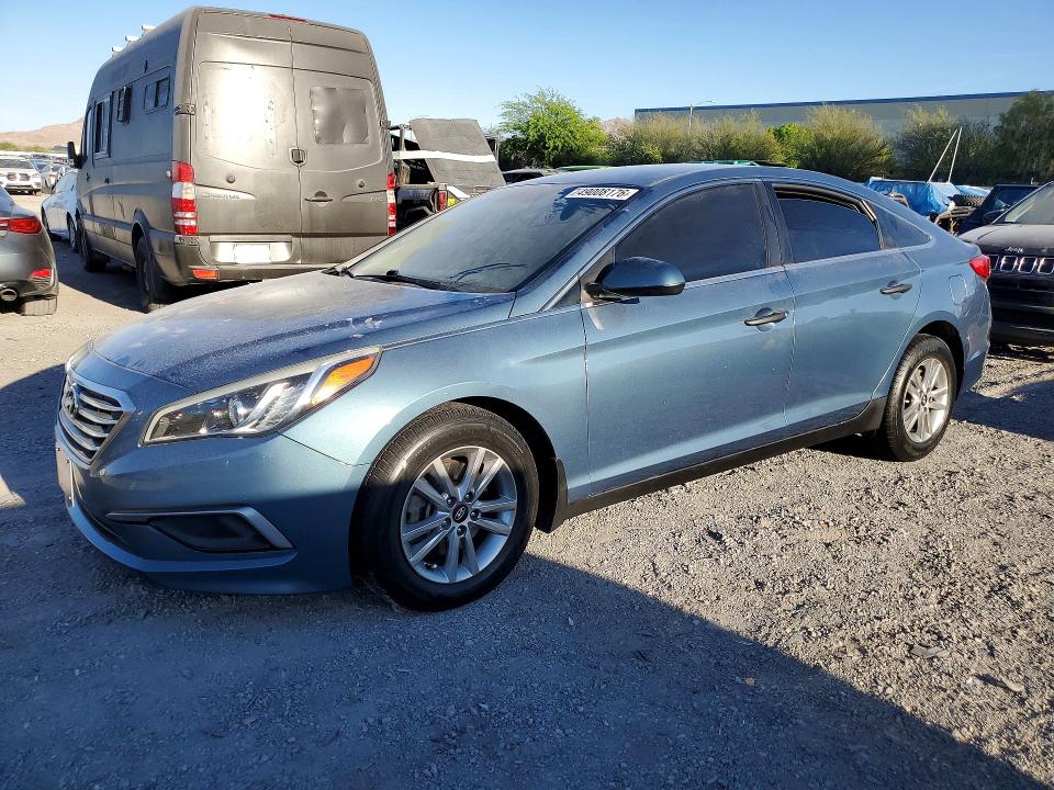 49008176 :رقم المزاد ، 5NPE24AF0HH436646 vin ، 2017 Hyundai Sonata مزاد بيع