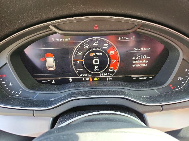Продаж на аукціоні авто 2018 Audi Sq5, vin: WA1A4AFY2J2221899, номер лоту: 49779766