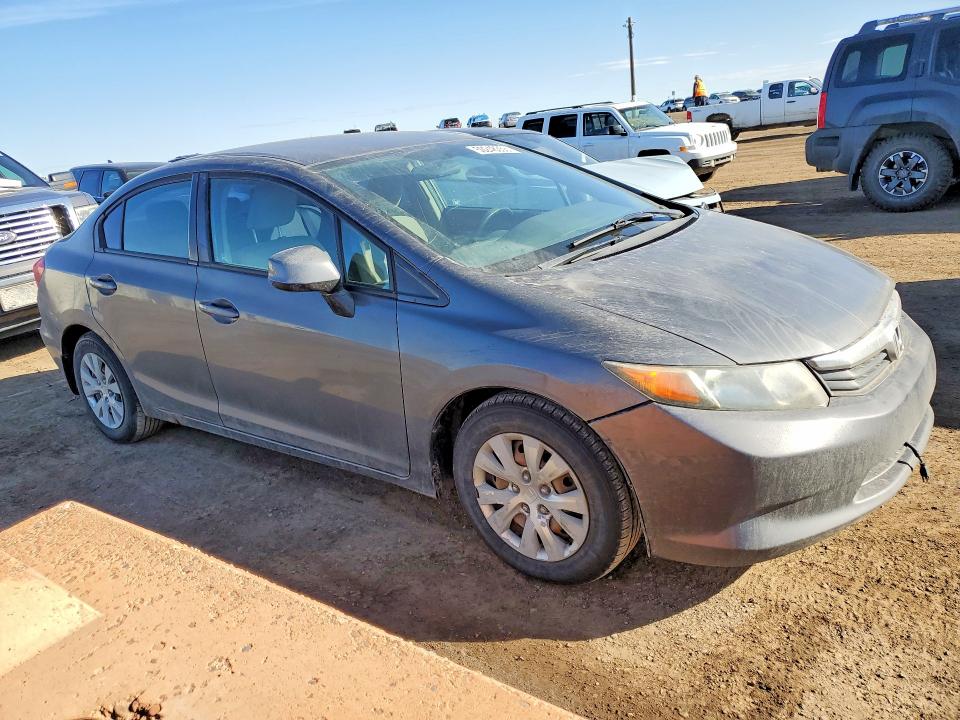 50248356 :رقم المزاد ، 2HGFB2F40CH113443 vin ، 2012 Honda Civic مزاد بيع