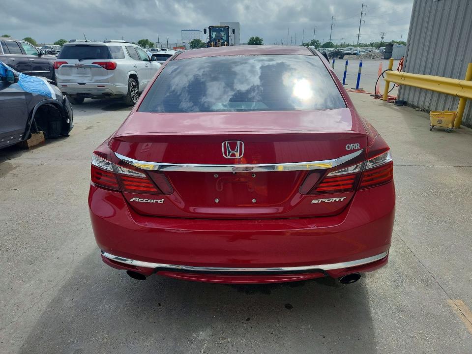 2016 Honda Accord მანქანა იყიდება აუქციონზე, vin: 1HGCR2F56GA225918, აუქციონის ნომერი: 48309276