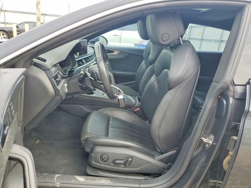 2018 Audi A5 მანქანა იყიდება აუქციონზე, vin: WAUCNCF55JA070105, აუქციონის ნომერი: 50813676
