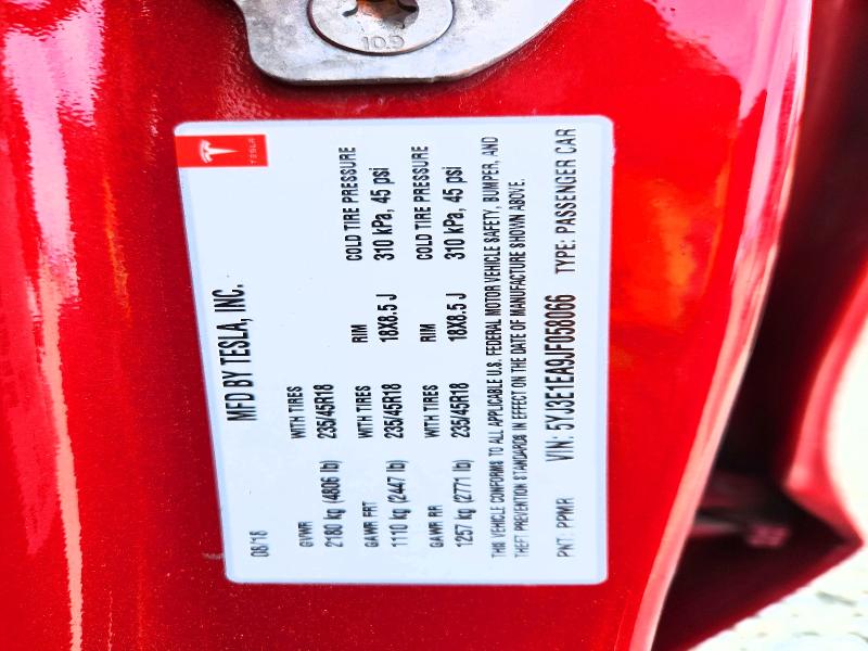 Продажа на аукционе авто 2018 Tesla Model 3, vin: 5YJ3E1EA9JF058066, номер лота: 48519916