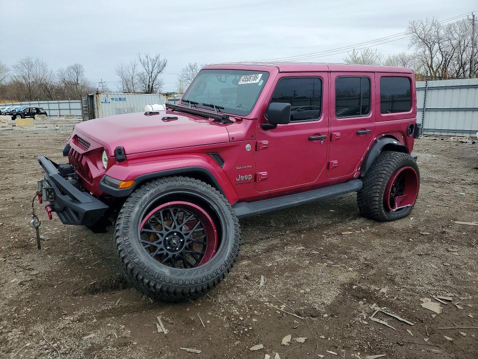 Aukcja sprzedaży 2021 Jeep Wrangler Unlimited, vin: 1C4HJXEG7MW855148, numer aukcji: 48508186