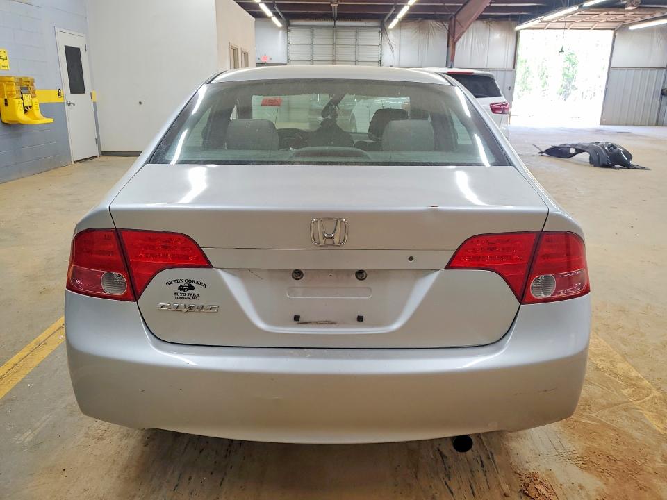 2006 Honda Civic მანქანა იყიდება აუქციონზე, vin: 1HGFA165X6L043561, აუქციონის ნომერი: 49383426