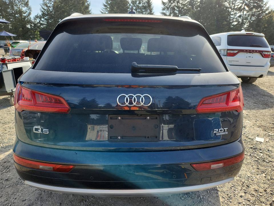 2018 Audi Q5 მანქანა იყიდება აუქციონზე, vin: WA1BNAFY4J2125175, აუქციონის ნომერი: 51658016