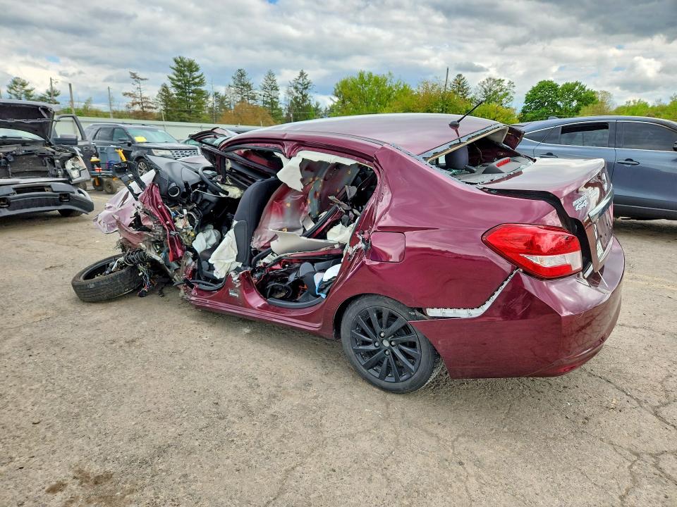 2020 Mitsubishi Mirage მანქანა იყიდება აუქციონზე, vin: ML32F4FJ0LHF04722, აუქციონის ნომერი: 51813716