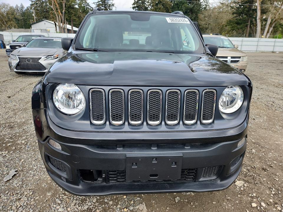 50352426 :رقم المزاد ، ZACCJBAB1JPJ06620 vin ، 2018 Jeep Renegade مزاد بيع
