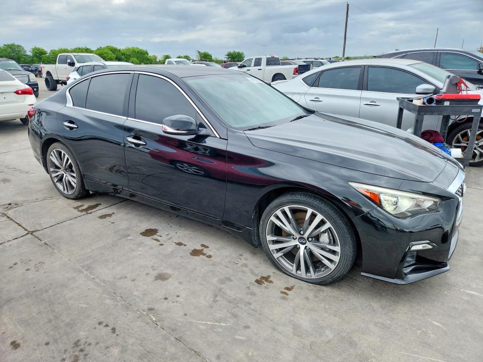 2018 Infiniti Q50 მანქანა იყიდება აუქციონზე, vin: JN1EV7AR2JM433538, აუქციონის ნომერი: 48532786