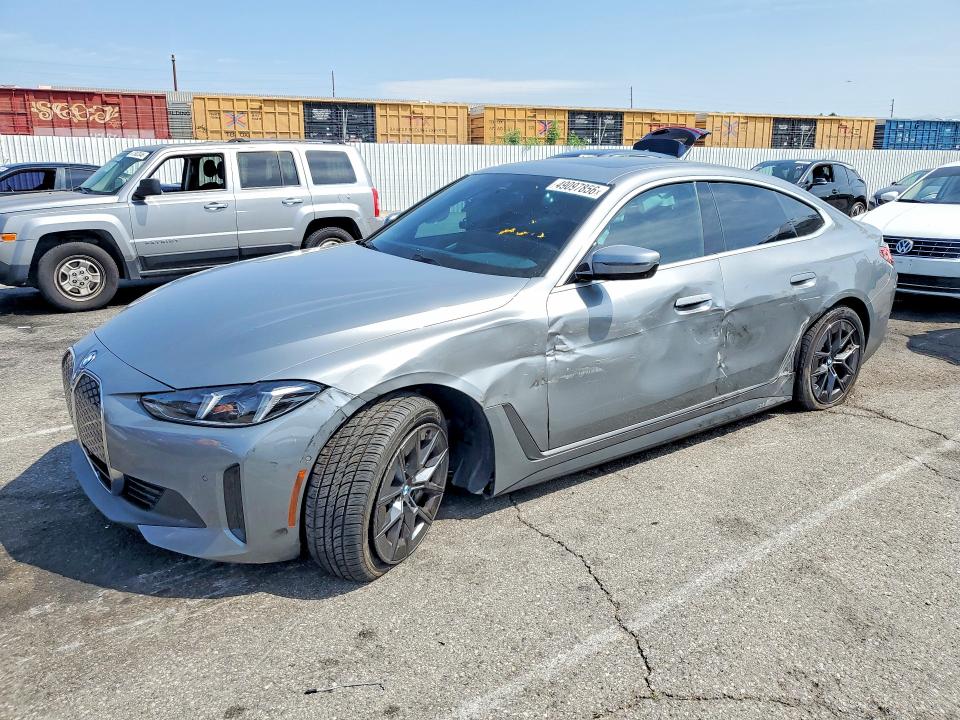 49097856 :رقم المزاد ، WBY23HD06SFU15850 vin ، 2025 Bmw I4 مزاد بيع