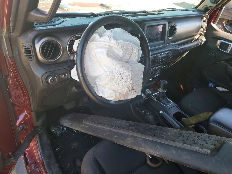 50394306 :رقم المزاد ، 1C4GJXAN8MW753311 vin ، 2021 Jeep Wrangler مزاد بيع