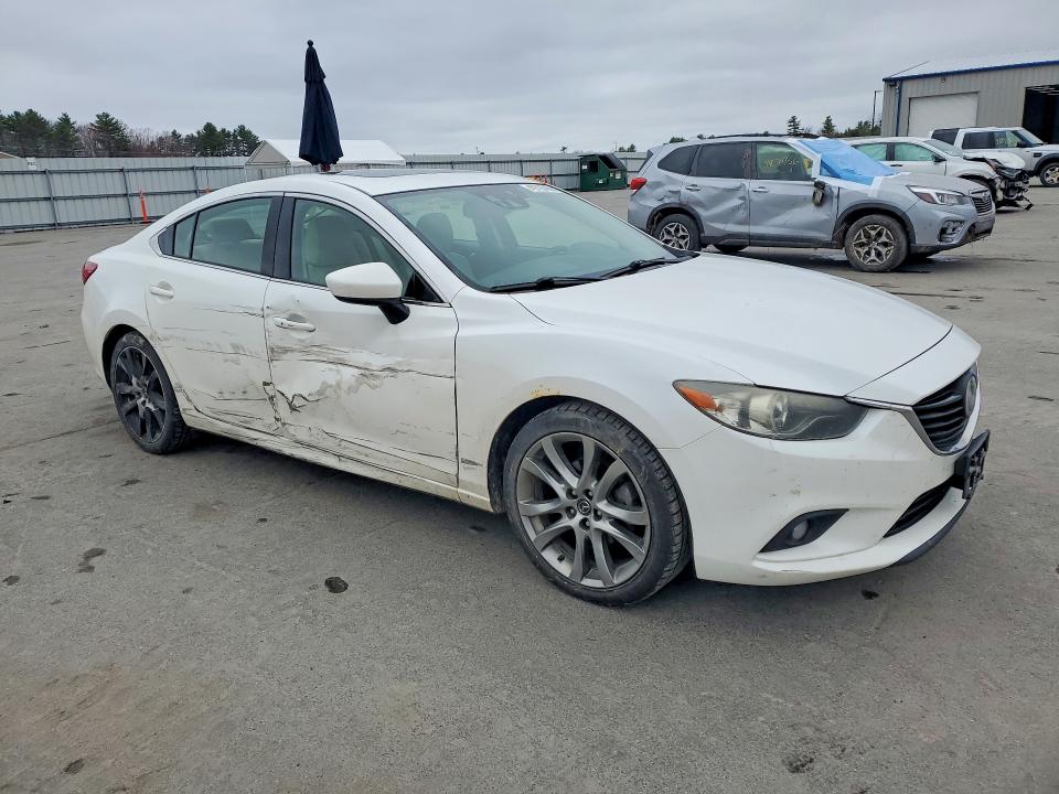 2014 Mazda 6 მანქანა იყიდება აუქციონზე, vin: JM1GJ1W67E1124586, აუქციონის ნომერი: 49786456