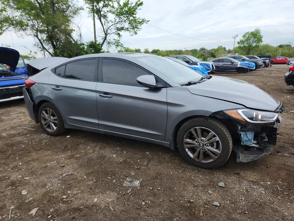 Продажа на аукционе авто 2018 Hyundai Elantra, vin: KMHD84LF5JU656881, номер лота: 50831386
