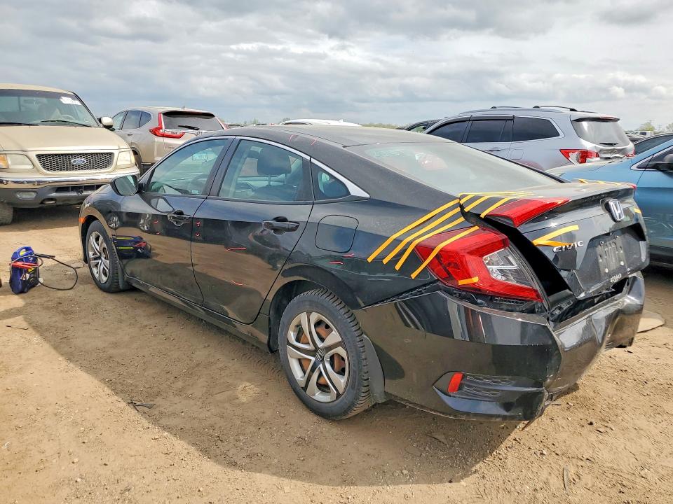 50187346 :رقم المزاد ، 19XFC2E59JE034576 vin ، 2018 Honda Civic مزاد بيع