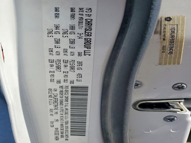 Продаж на аукціоні авто 2014 Jeep Patriot, vin: 1C4NJRFB0ED784745, номер лоту: 49580606