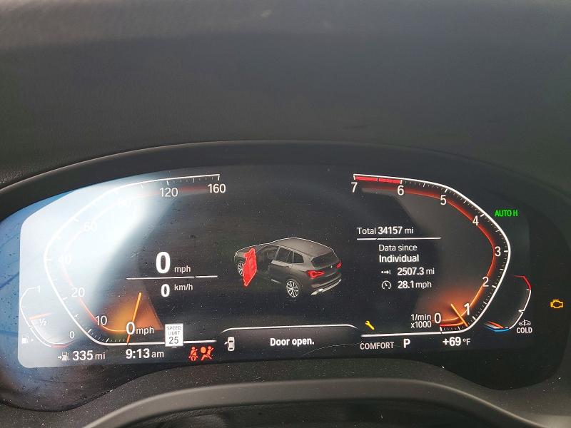 49282546 :رقم المزاد ، 5UX43DP02R9X00583 vin ، 2024 Bmw X3 مزاد بيع