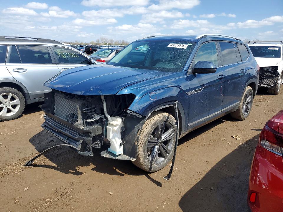 Продажа на аукционе авто 2022 Volkswagen Atlas, vin: 1V2AR2CA9NC510345, номер лота: 49651876
