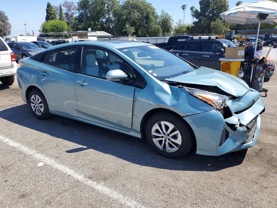 48210866 :رقم المزاد ، JTDKARFU2H3036156 vin ، 2017 Toyota Prius مزاد بيع
