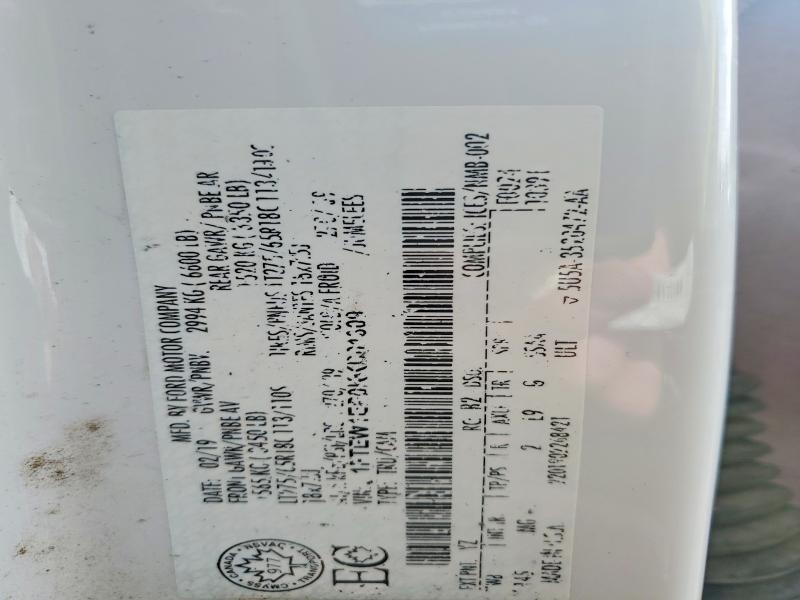 49437936 :رقم المزاد ، 1FTEW1EP0KKD01309 vin ، 2019 Ford F150 مزاد بيع