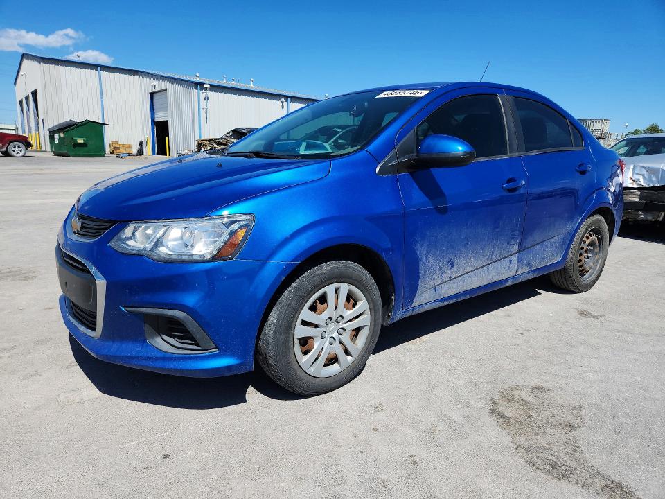 Aukcja sprzedaży 2018 Chevrolet Sonic, vin: 1G1JB5SH2J4101400, numer aukcji: 48585746