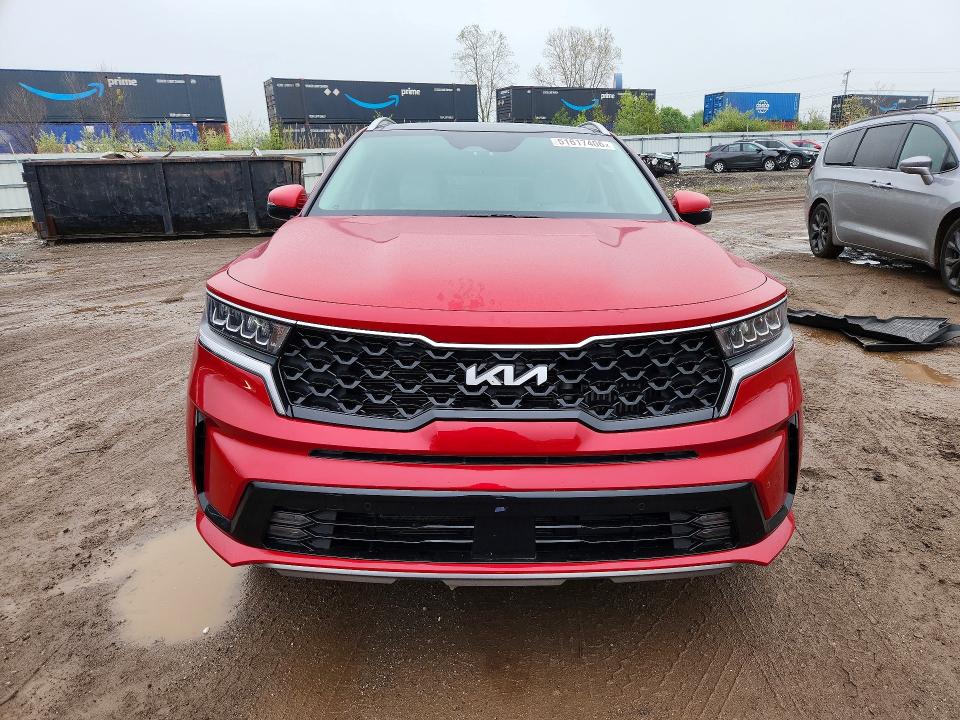 2022 Kia Sorento მანქანა იყიდება აუქციონზე, vin: KNDRHDLG5N5121326, აუქციონის ნომერი: 51617406