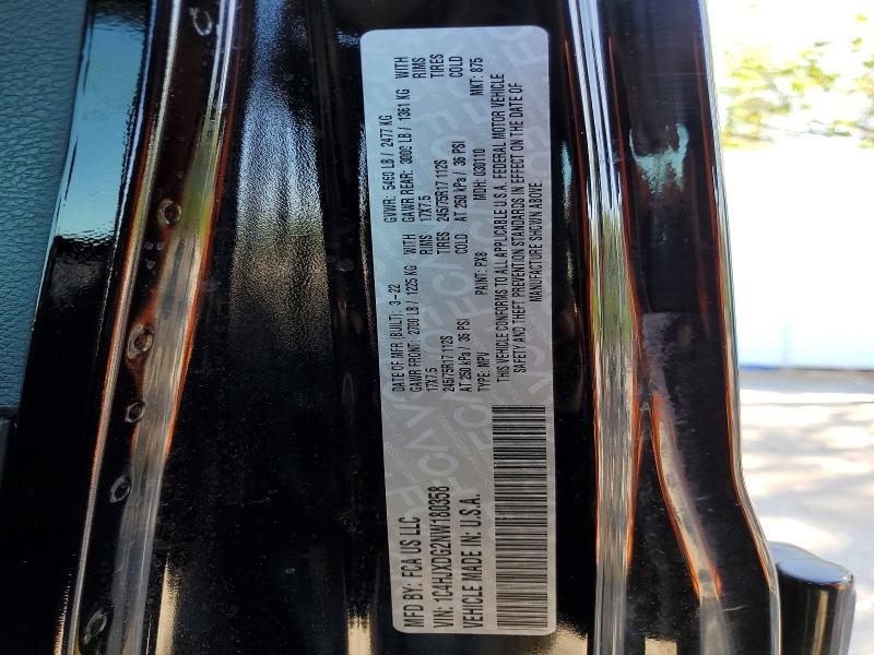 Продажа на аукционе авто 2022 Jeep Wrangler Unlimited, vin: 1C4HJXDG2NW180358, номер лота: 49659336