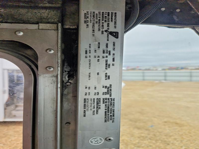 2008 Freightliner Chassis მანქანა იყიდება აუქციონზე, vin: 4UZAANDU48CZ63534, აუქციონის ნომერი: 47598446